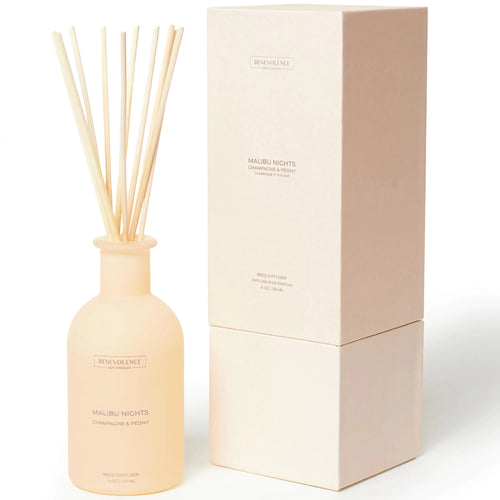 Benevolence LA Reed Diffusers - Champagne & Peony